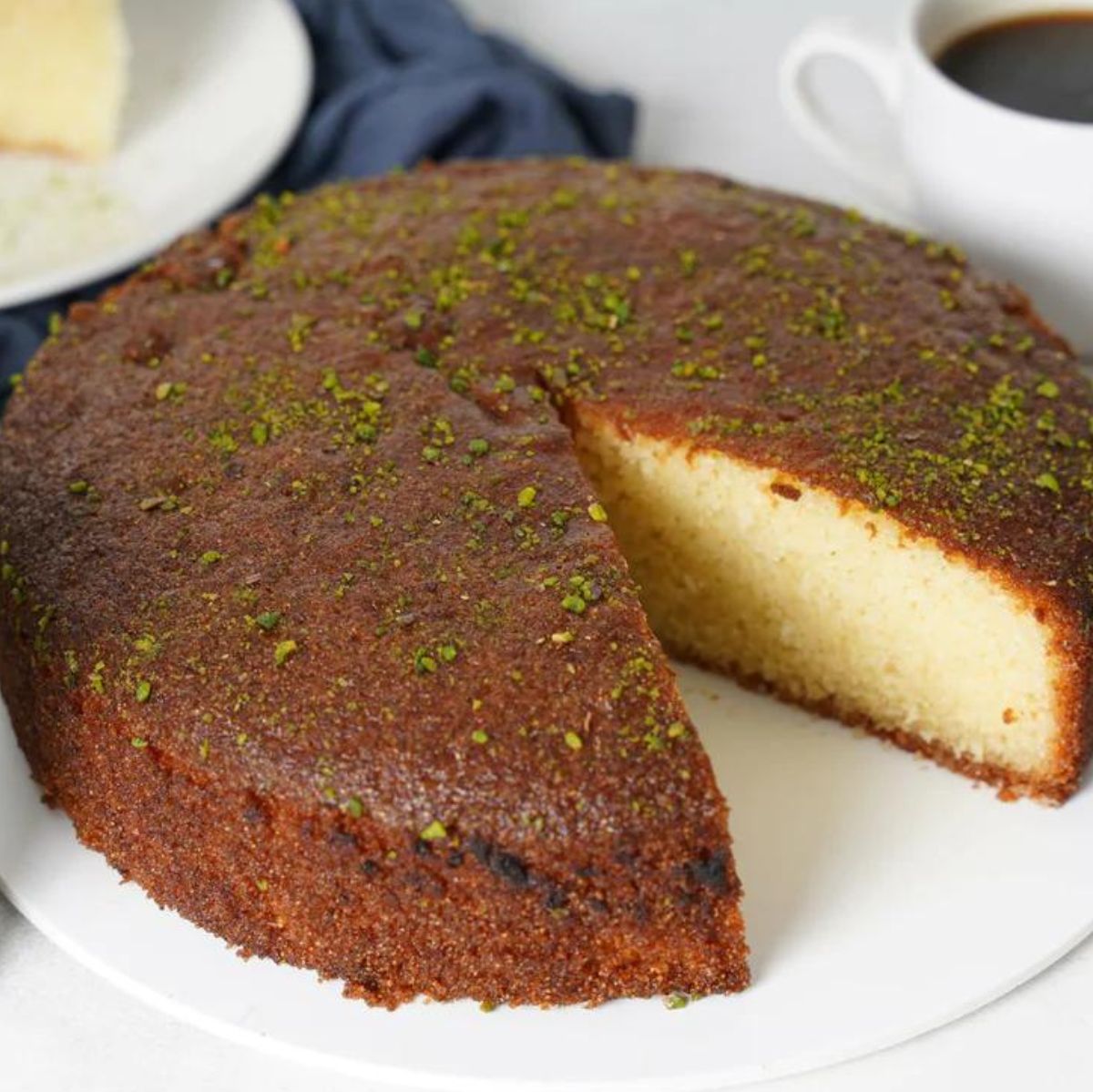 Busbousa Arabian Tea Cake (Contains Egg)
