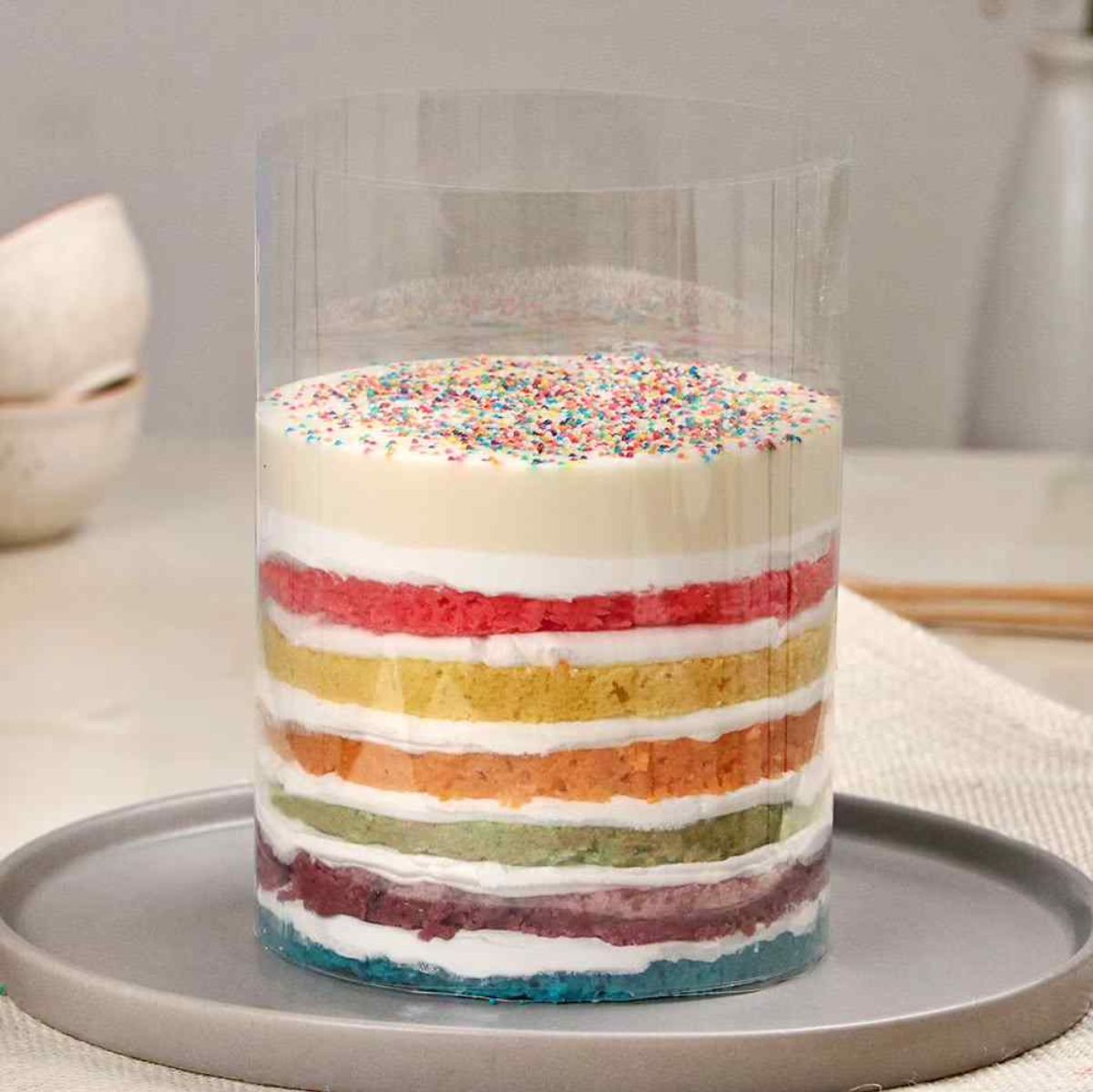Rainbow Pull Me Up Cake