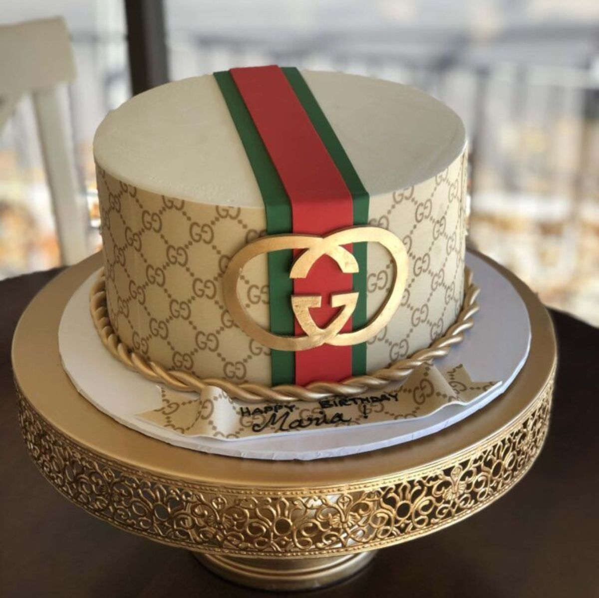 Gucci Fondant Cake