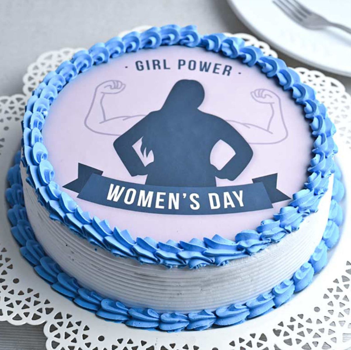 Girl Power Poster Cake