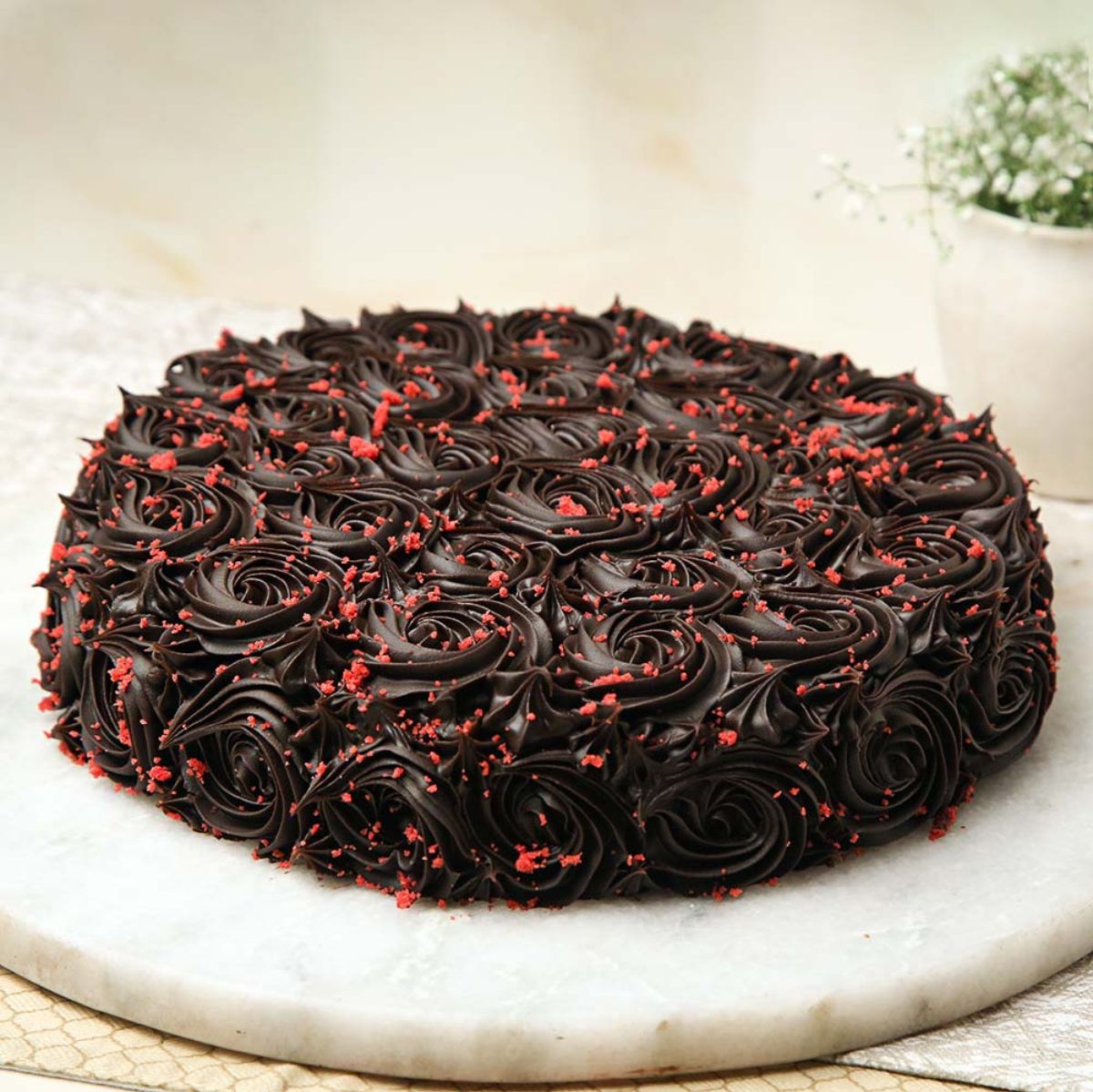 Heavenly Red Velvet Chocolaty Cake