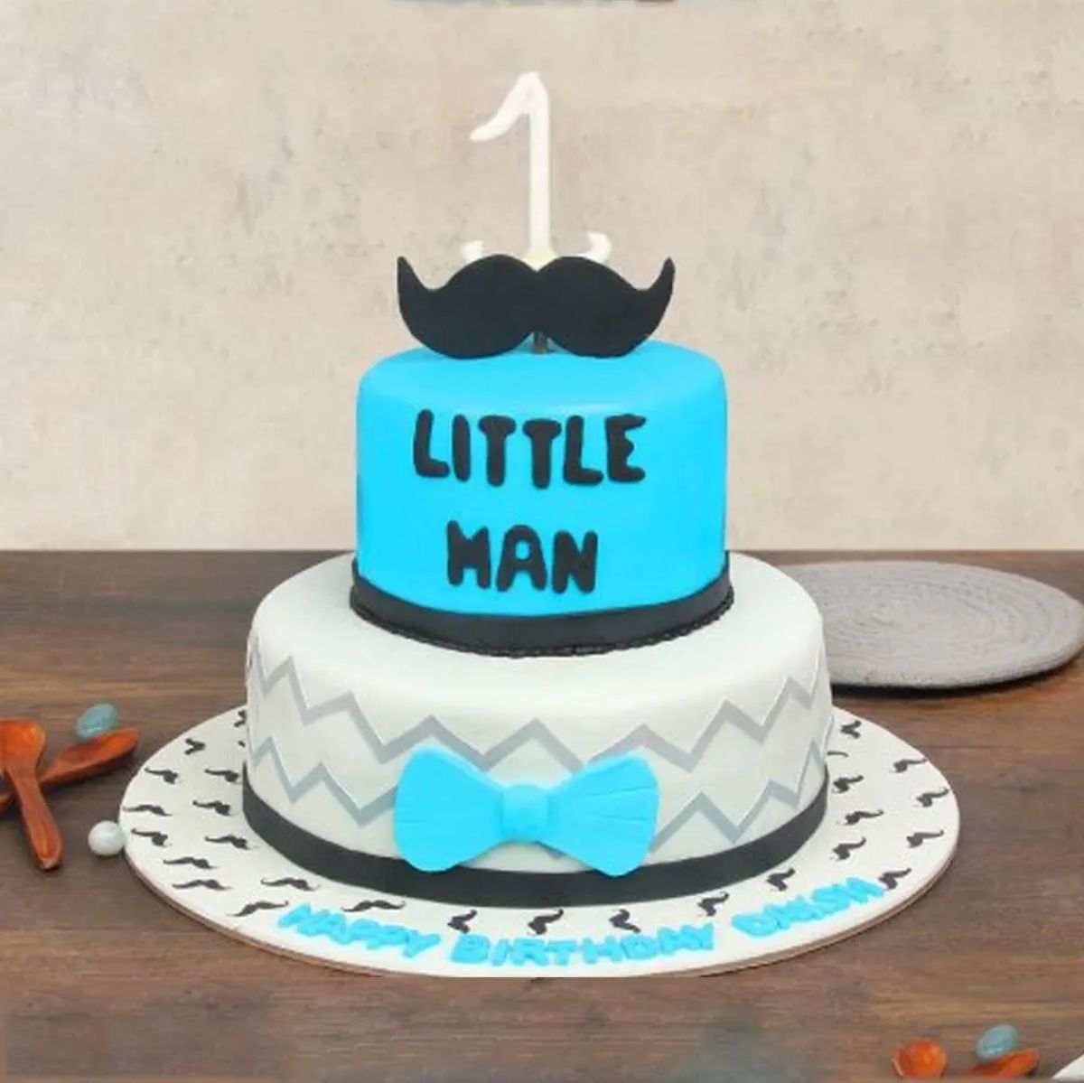 Little Man Fondant Cake