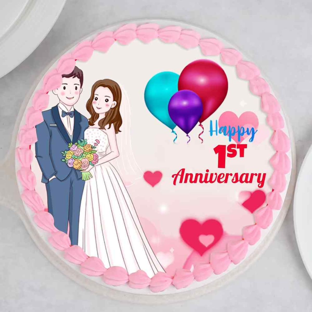7 Wedding Anniversary Cake Designs - Bakingo Blog-thanhphatduhoc.com.vn
