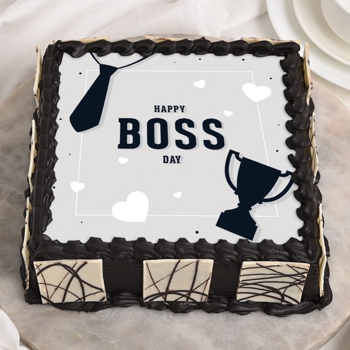 Best Boss Poster Choco Mouse Cake