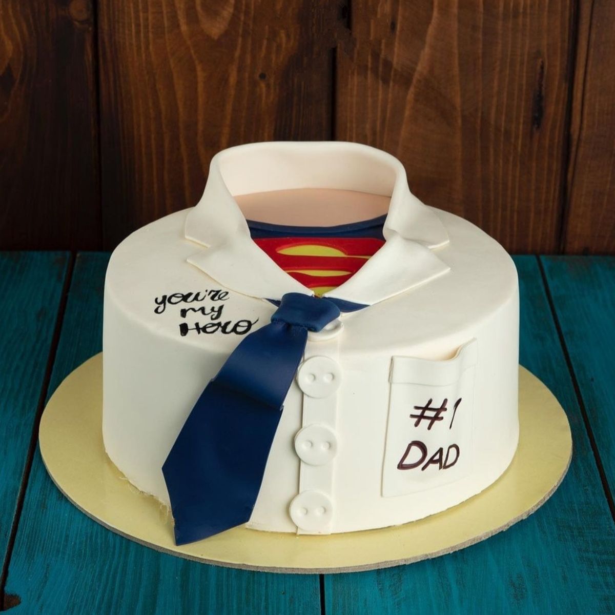 My SuperHero Fondant Cake