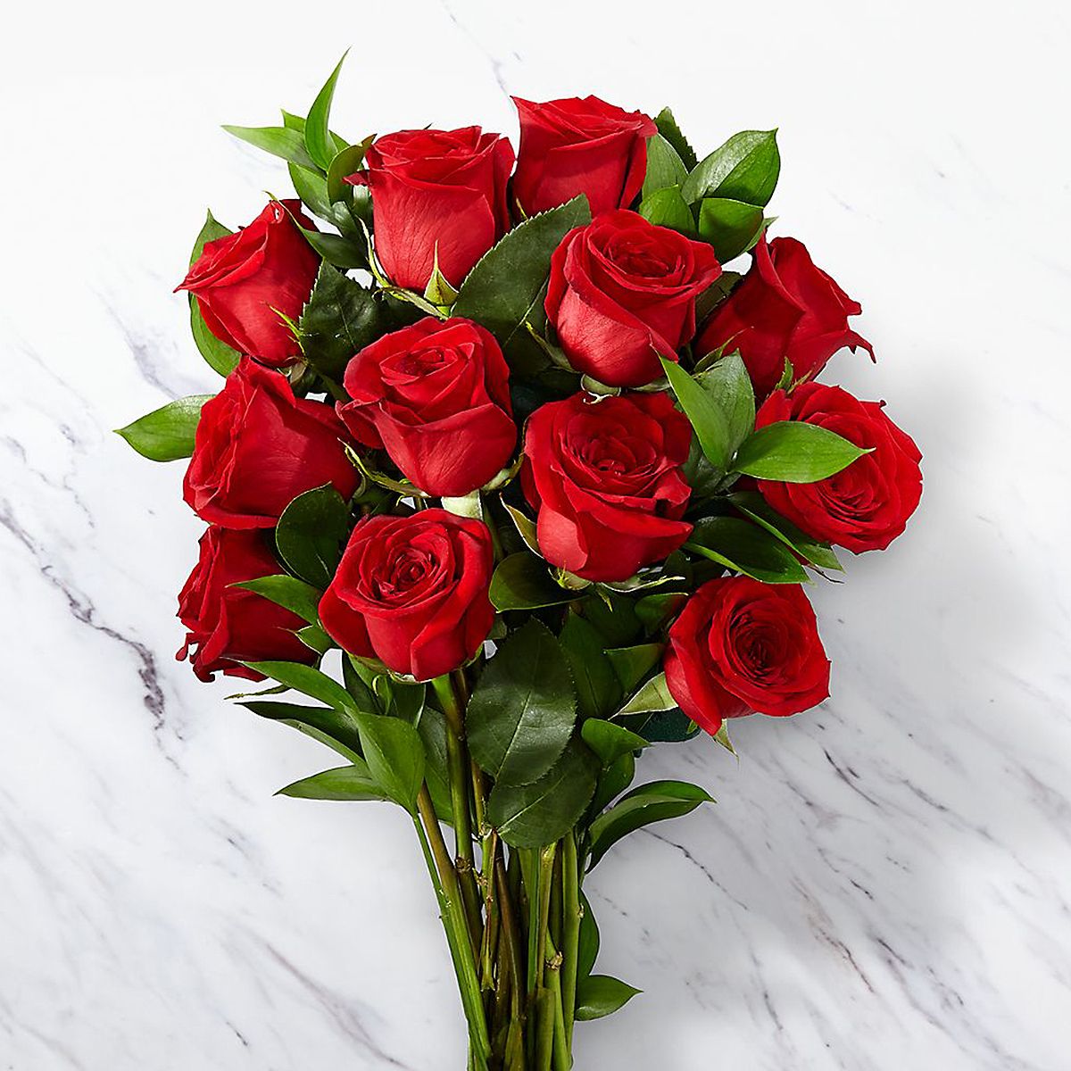 Red Roses Bouquet (10 Stems)