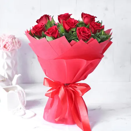 Eternal Love Red Roses