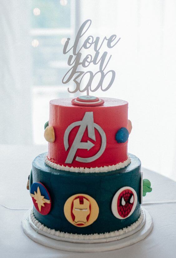 Avengers Theme Fondant Cake Delivery in Delhi NCR  299900 Cake Express