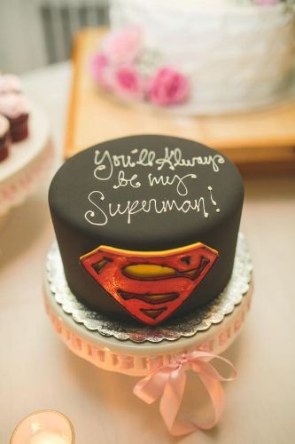 Superman Cake - Decorated Cake by Anna Lenis - CakesDecor-mncb.edu.vn