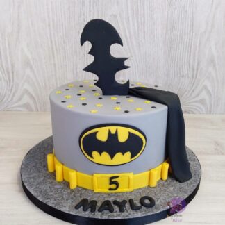 Batman Theme Fondant Cake