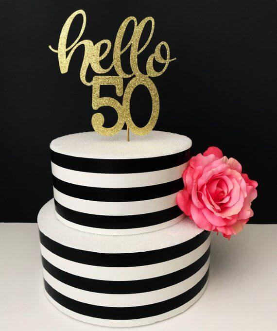 50th birthday Cake