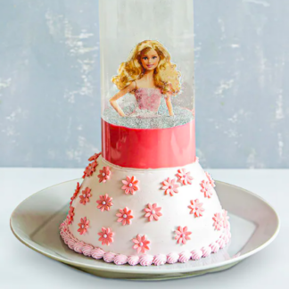 Barbie Pink Ganache Pull Me Up Cake