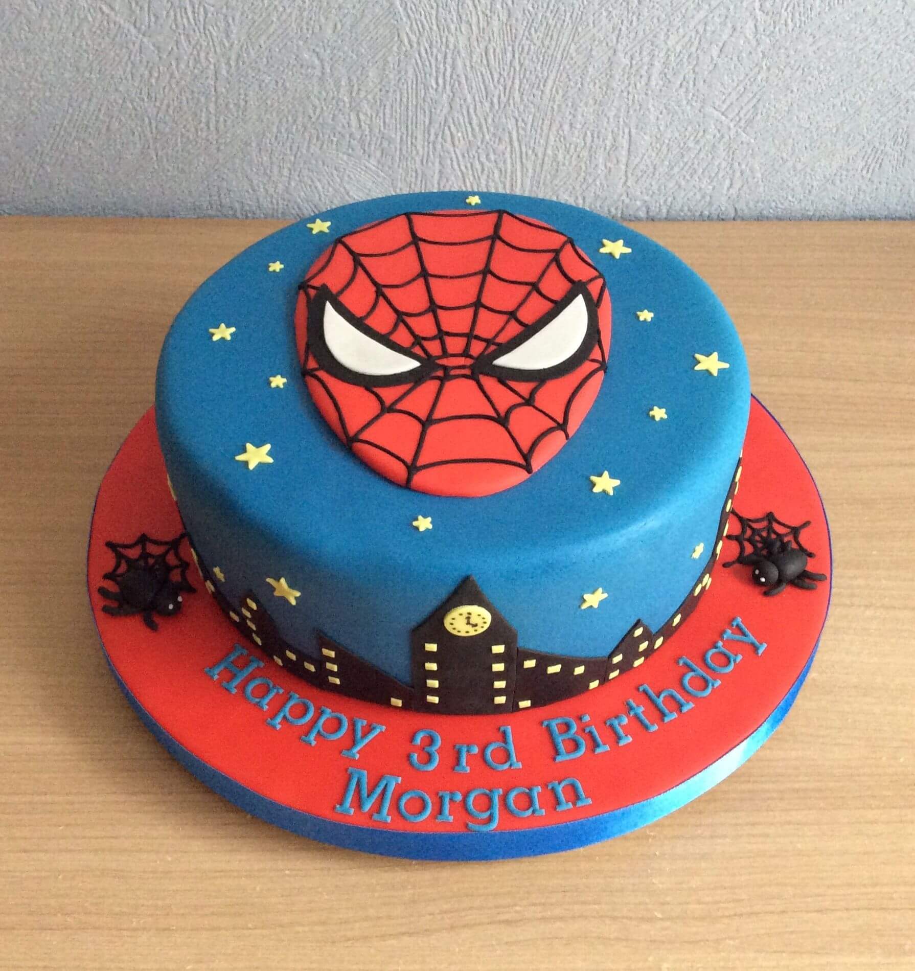 3-D Spiderman Cake | Petite Sweets-mncb.edu.vn