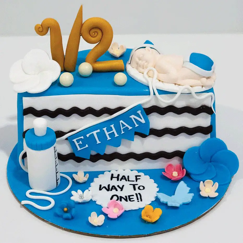 Reveal more than 177 half birthday cake latest