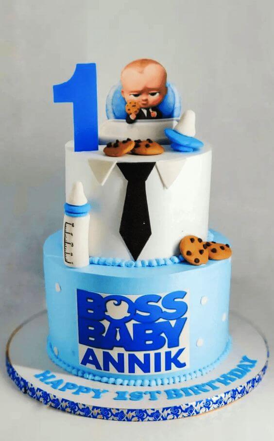 Boss Baby Tier Cake