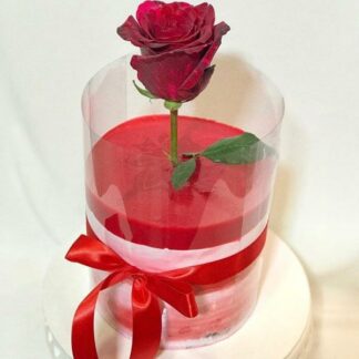 Red Rose Red Velvet Pull Me Up Cake