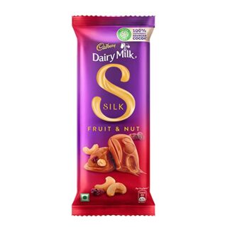 Cadbury Dairy Milk Silk Fruit and Nut Chocolate Bar, 55g