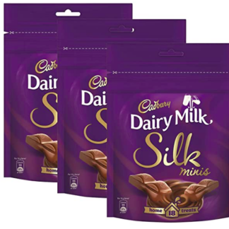 Cadbury Dairy Milk Silk Chocolate Home Treats, 162gm – Pack of 3